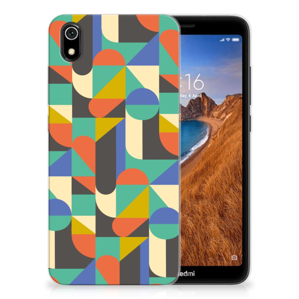 Xiaomi Redmi 7A TPU bumper Funky Retro
