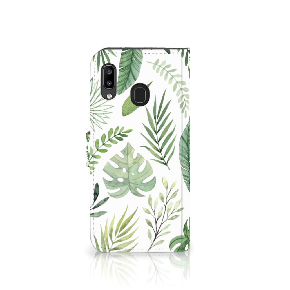 Samsung Galaxy A30 Hoesje Leaves