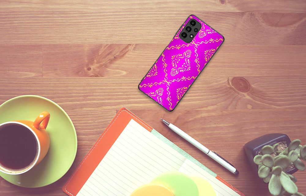 Back Cover Samsung Galaxy A13 4G Barok Roze B2C Telecom