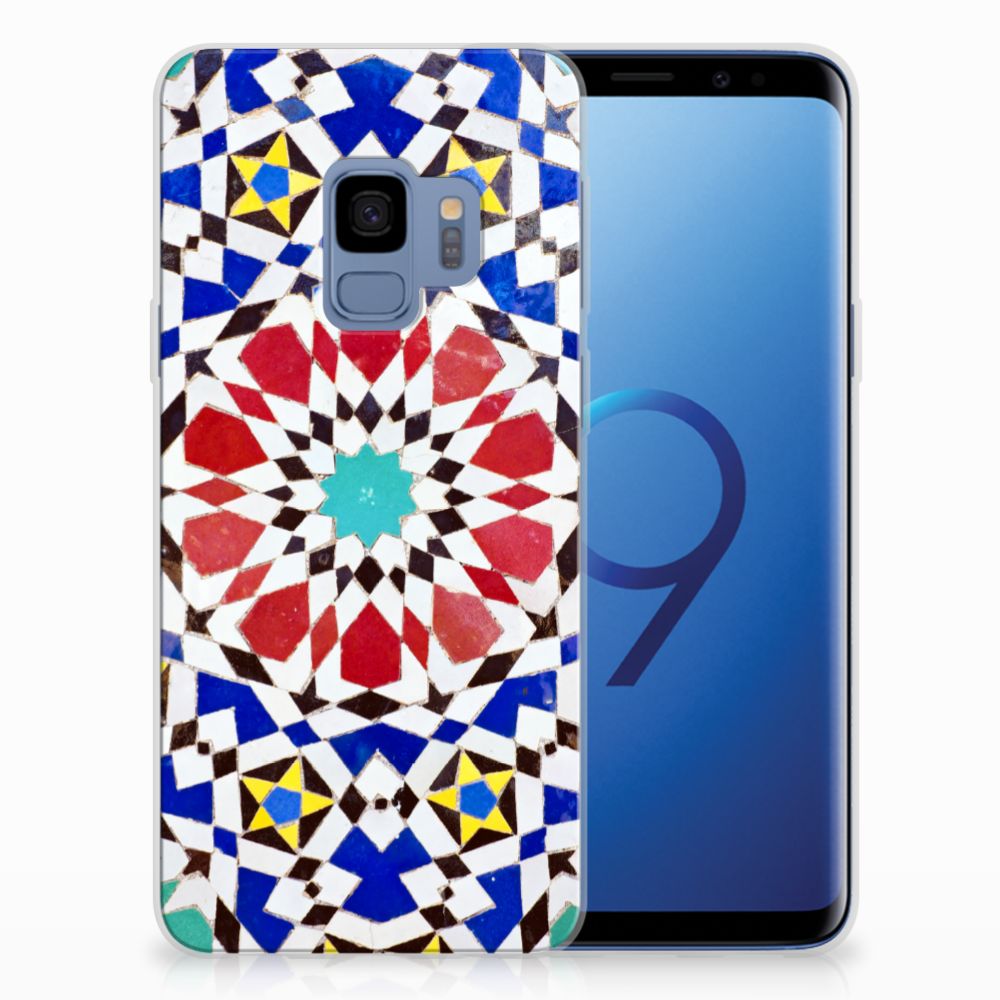 Samsung Galaxy S9 TPU Siliconen Hoesje Mozaïek
