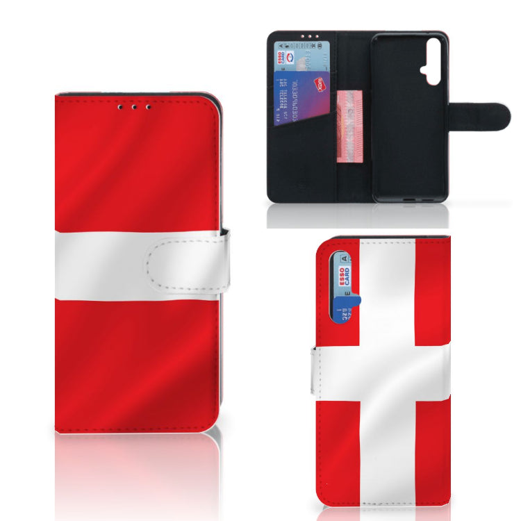 Honor 20 Bookstyle Case Denemarken