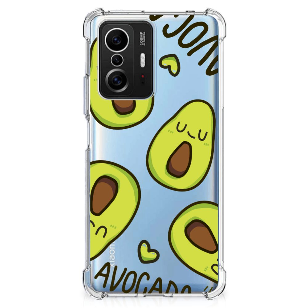 Xiaomi 11T | 11T Pro Stevig Bumper Hoesje Avocado Singing