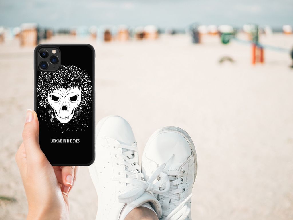 Mobiel Case Apple iPhone 11 Pro Max Skull Hair B2C Telecom