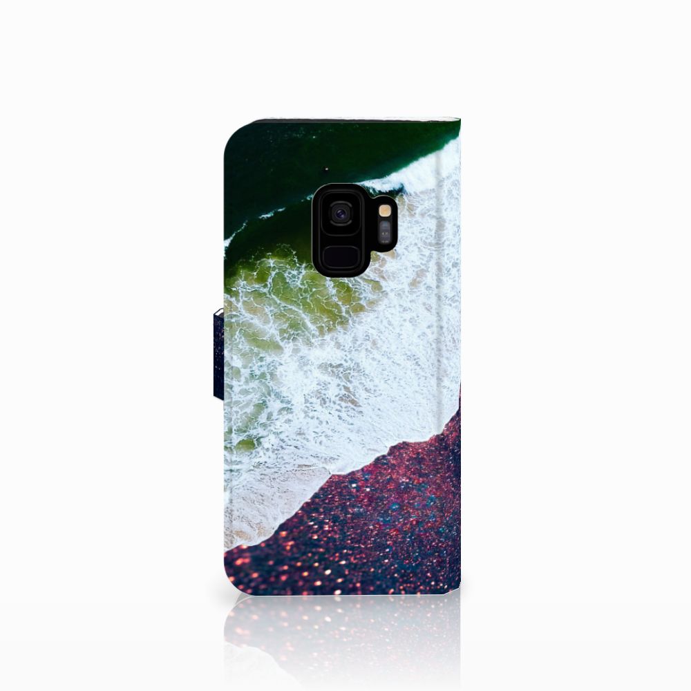 Samsung Galaxy S9 Book Case Sea in Space