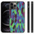 iPhone 12 Pro Max Grip Case Abstract Green Blue B2C Telecom