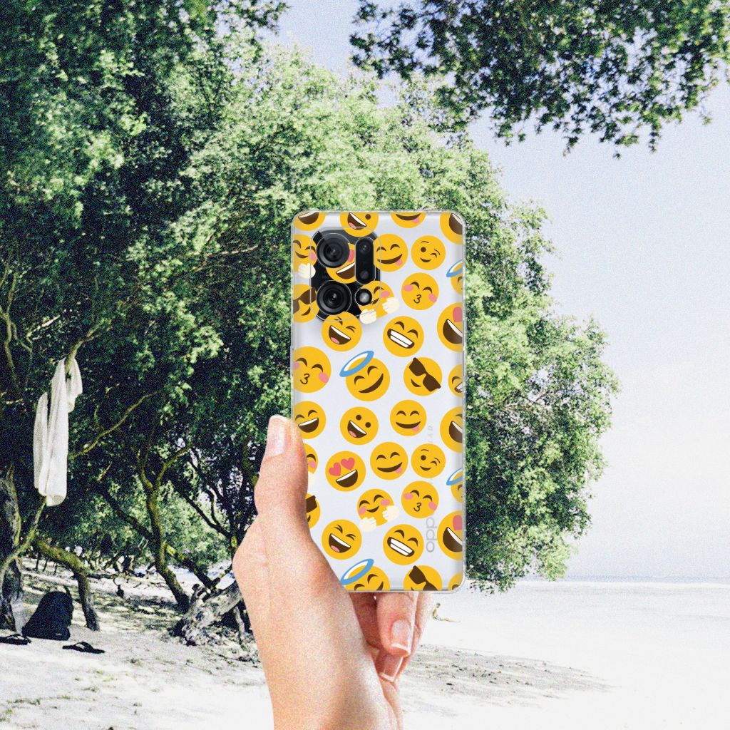 OPPO Find X5 TPU bumper Emoji B2C Telecom
