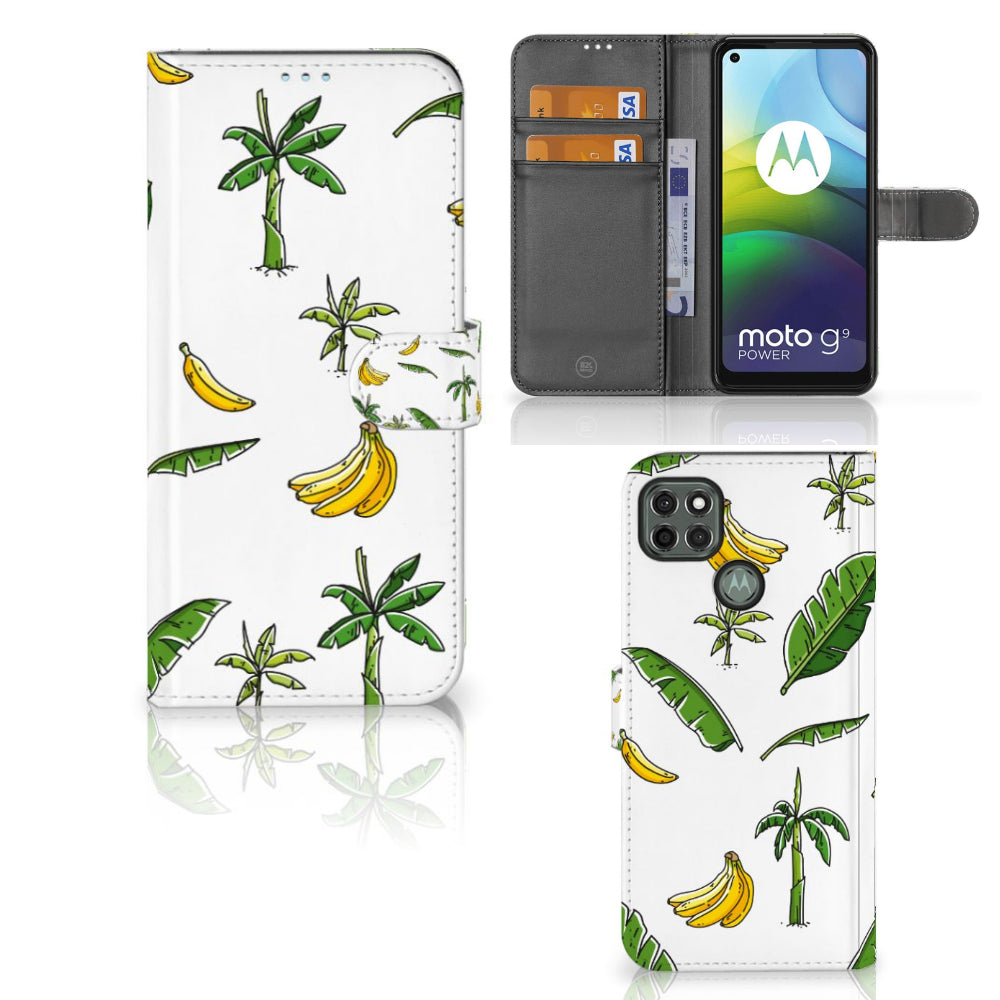 Motorola Moto G9 Power Hoesje Banana Tree