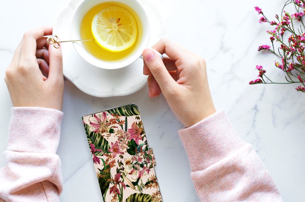 Motorola Moto G9 Play | E7 Plus Hoesje Flowers