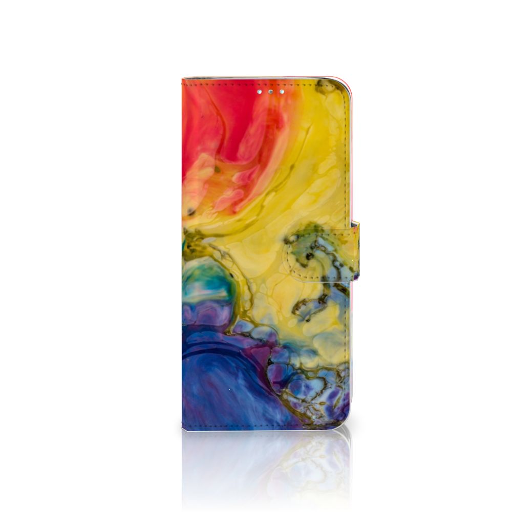 Hoesje Samsung Galaxy A71 Watercolor Dark