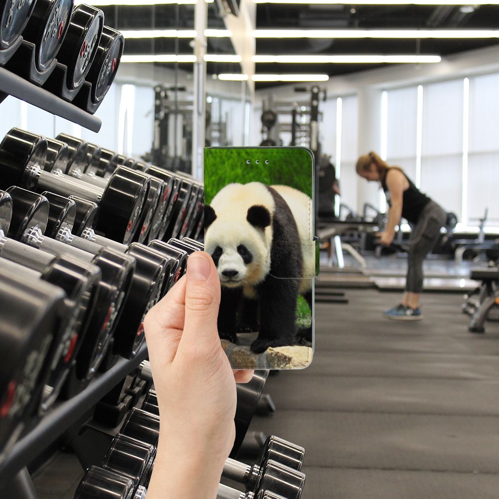 Xiaomi Redmi K20 Pro Telefoonhoesje met Pasjes Panda