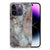 Apple iPhone 14 Pro TPU Siliconen Hoesje Marmer Grijs B2C Telecom