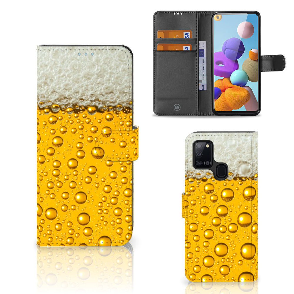 Samsung Galaxy A21s Book Cover Bier