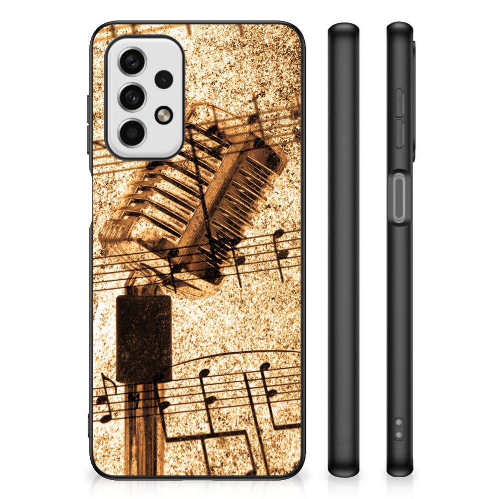 Samsung Galaxy A23 Silicone Back Case Bladmuziek B2C Telecom