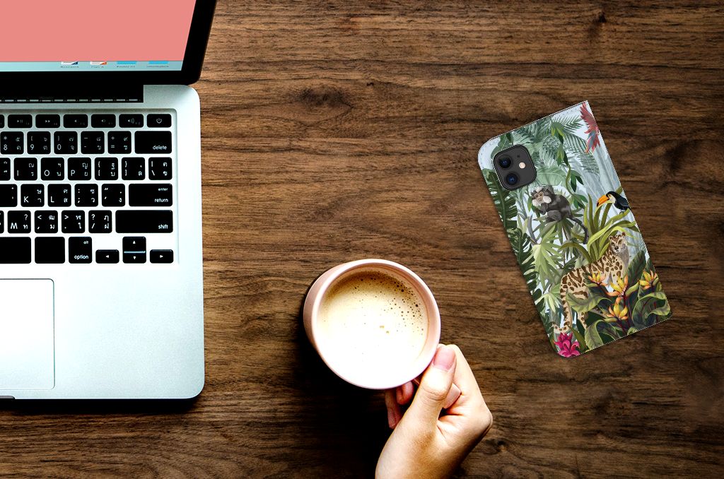 Hoesje maken voor Apple iPhone 11 Jungle - B2C Telecom