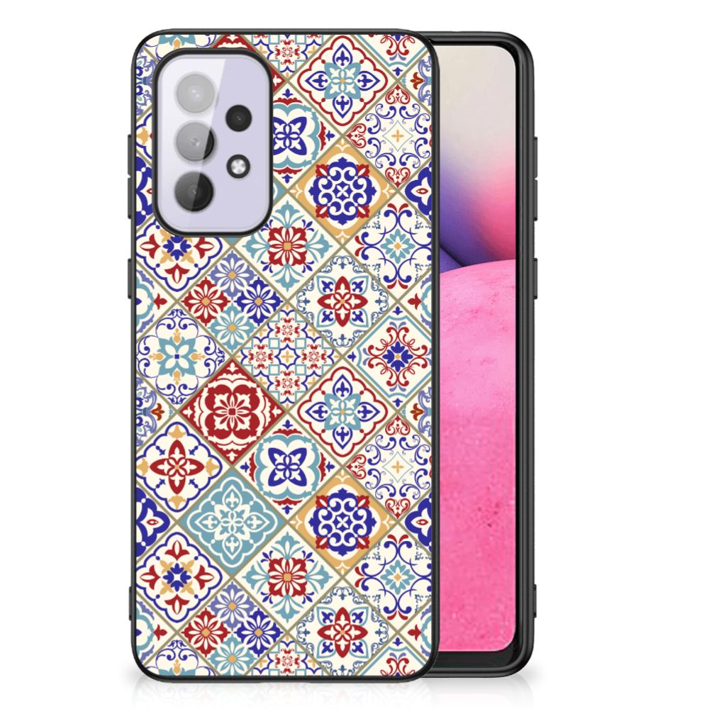 Samsung Galaxy A33 5G Marmeren Print Telefoonhoesje Tiles Color B2C Telecom