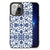 iPhone 13 Pro Bloemen Hoesje Flower Blue B2C Telecom