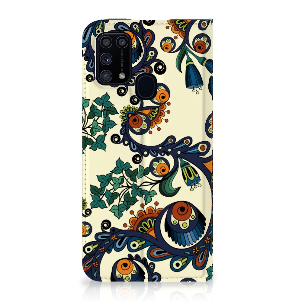 Telefoon Hoesje Samsung Galaxy M31 Barok Flower - B2C Telecom