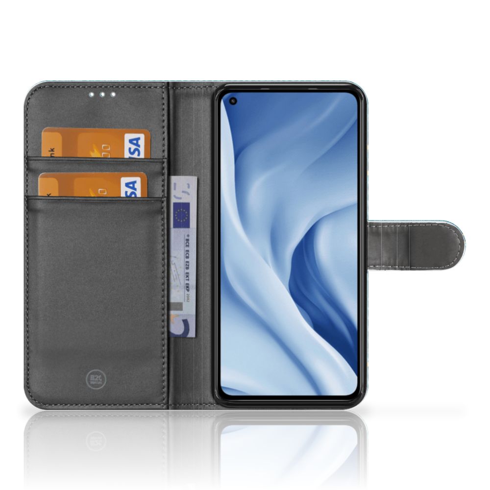 Xiaomi 11 Lite 5G NE | Mi 11 Lite Wallet Case met Pasjes Jeans