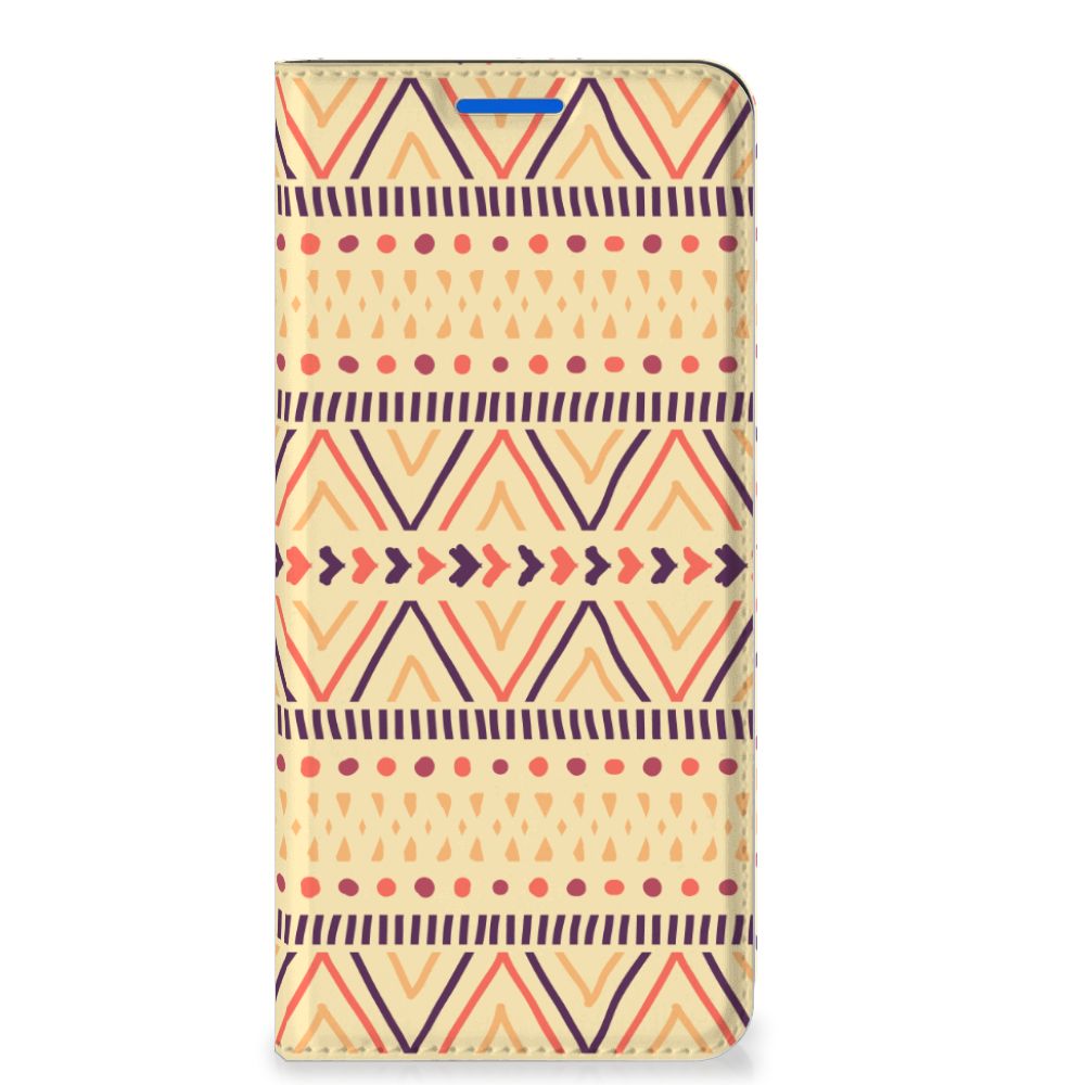 OPPO Reno6 5G Hoesje met Magneet Aztec Yellow