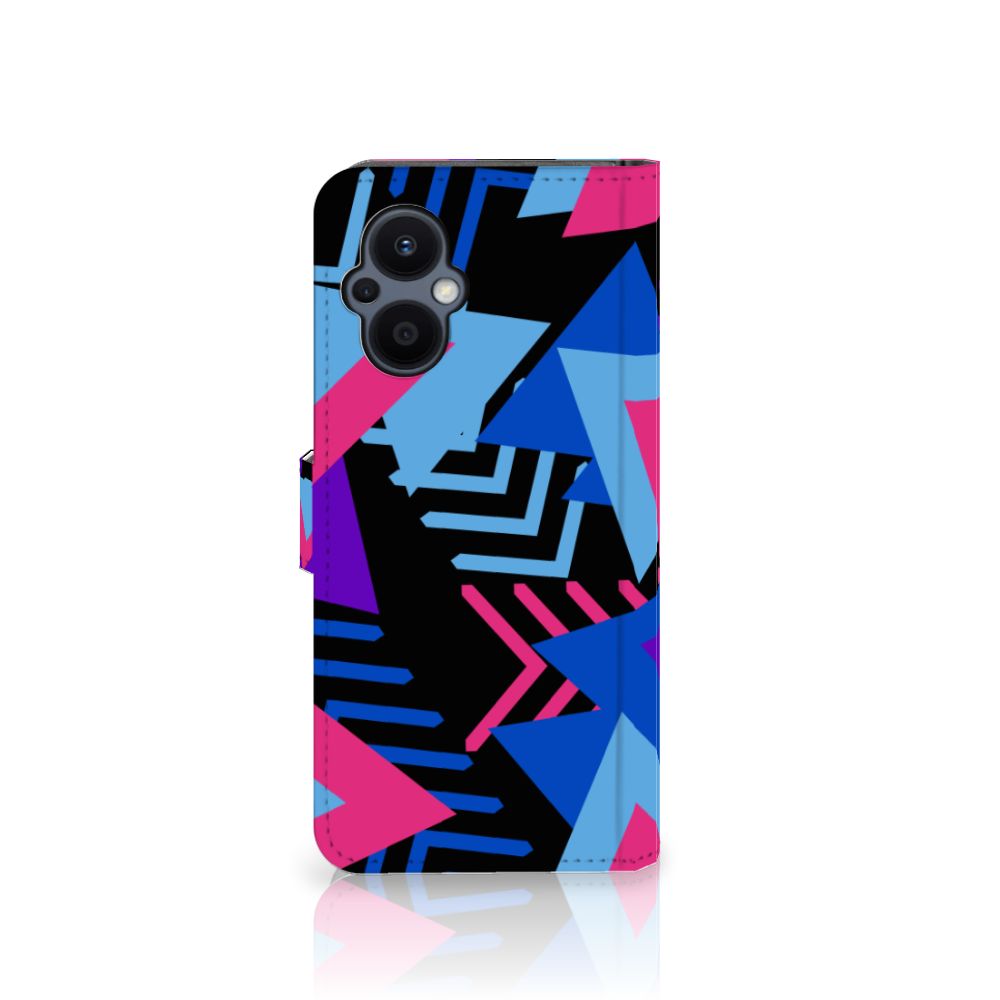 OPPO Reno 8 Lite | OnePlus Nord N20 Book Case Funky Triangle