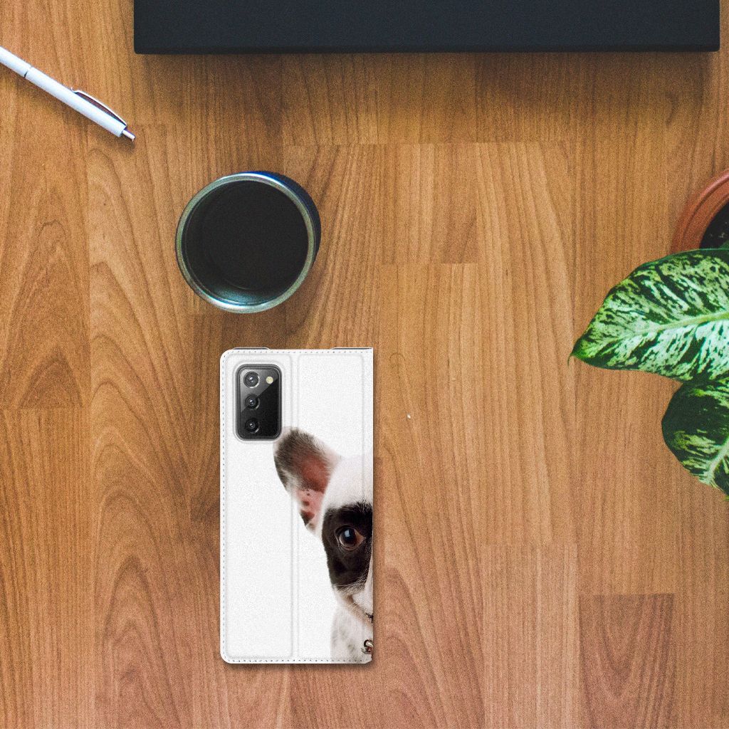 Samsung Galaxy Note20 Hoesje maken Franse Bulldog - B2C Telecom