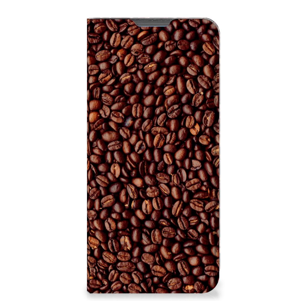 Motorola Moto E32 | Moto E32s Flip Style Cover Koffiebonen