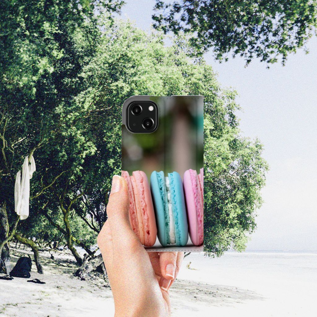 iPhone 13 Flip Style Cover Macarons