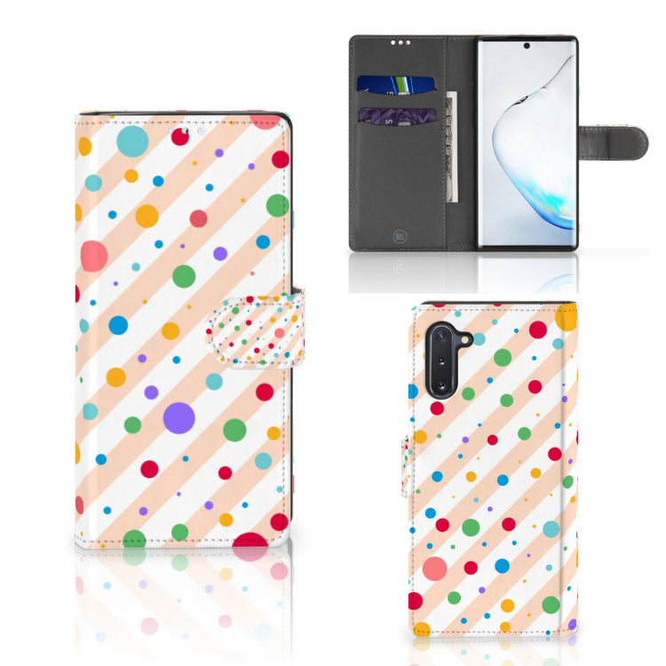 Samsung Galaxy Note 10 Telefoon Hoesje Dots