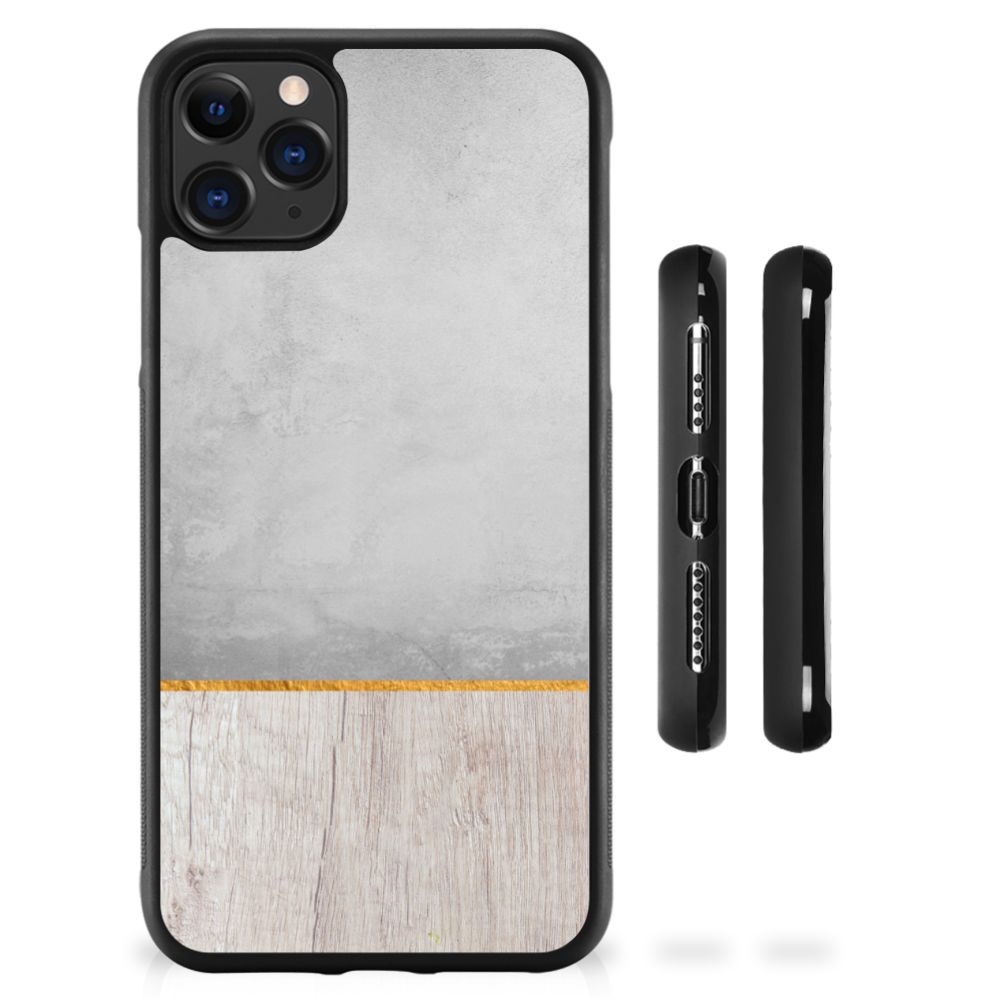 Apple iPhone 11 Pro Max Grip Case Wood Concrete B2C Telecom