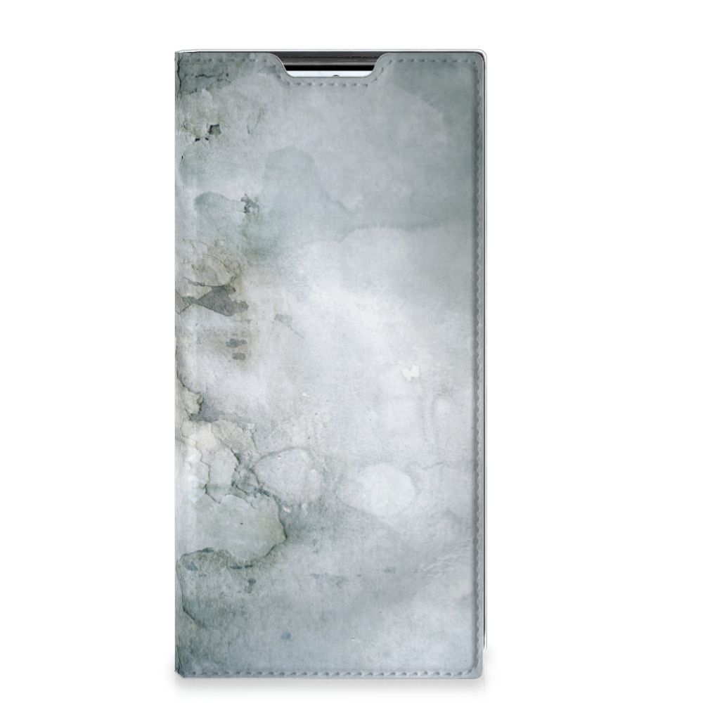 Bookcase Samsung Galaxy S22 Ultra Painting Grey - B2C Telecom