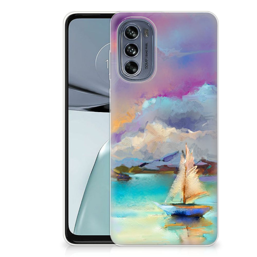 Hoesje maken Motorola Moto G62 5G Boat