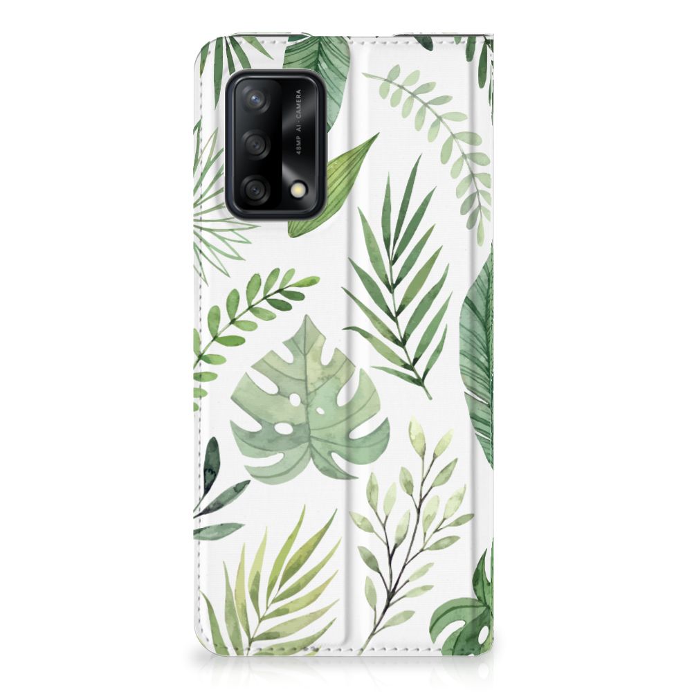 OPPO A74 4G Smart Cover Leaves - B2C Telecom