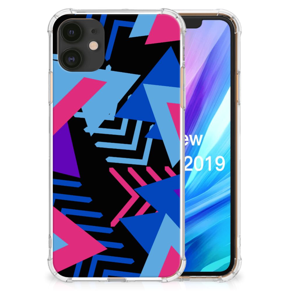 Apple iPhone 11 Shockproof Case Funky Triangle