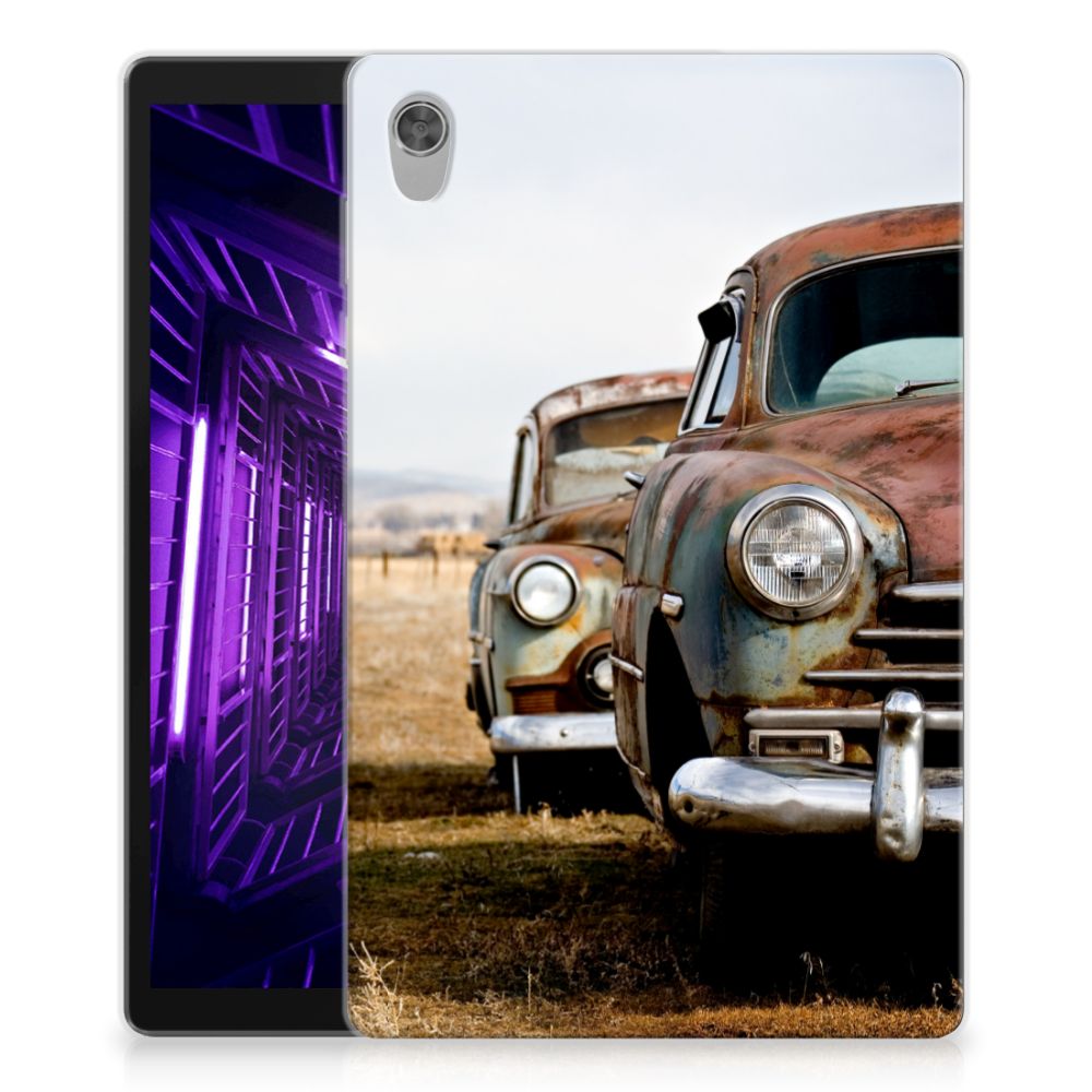 Lenovo Tab M10 HD (2de generatie) Tablet Backcover met foto Vintage Auto - B2C Telecom