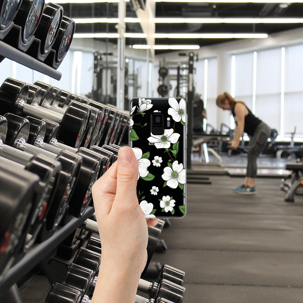 Samsung Galaxy S9 TPU Case Dogwood Flowers