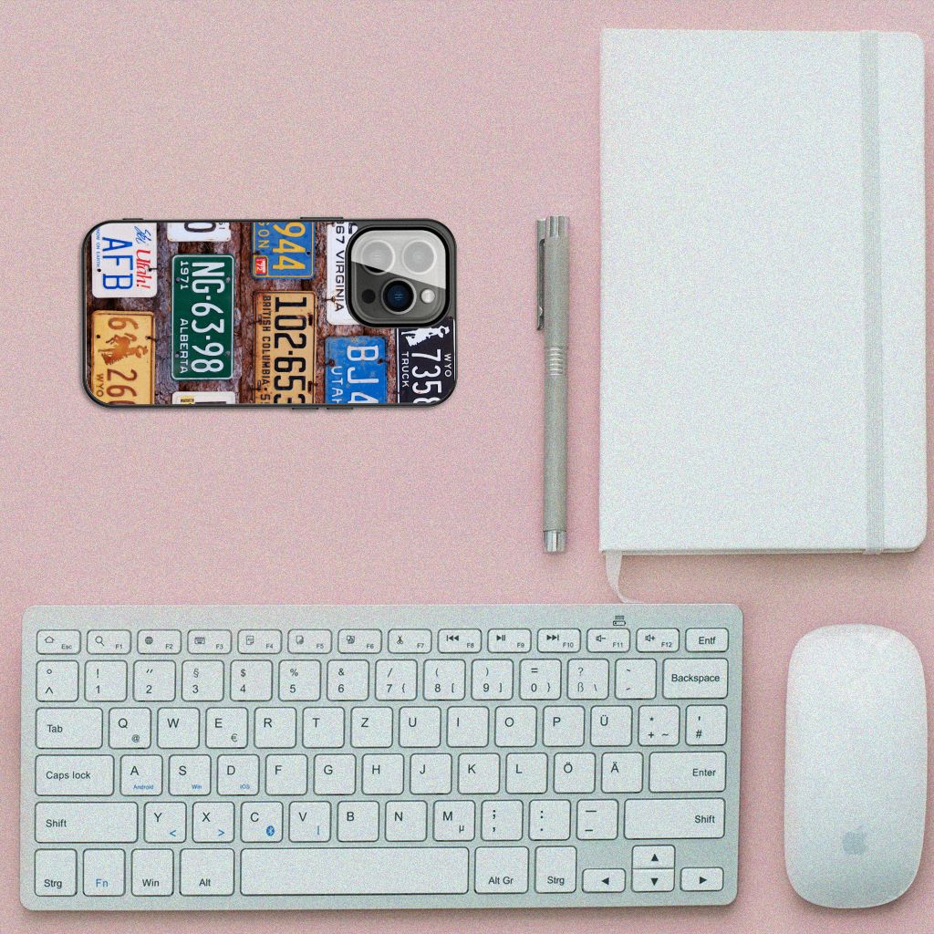 iPhone 13 Pro Silicone Back Case Kentekenplaten B2C Telecom