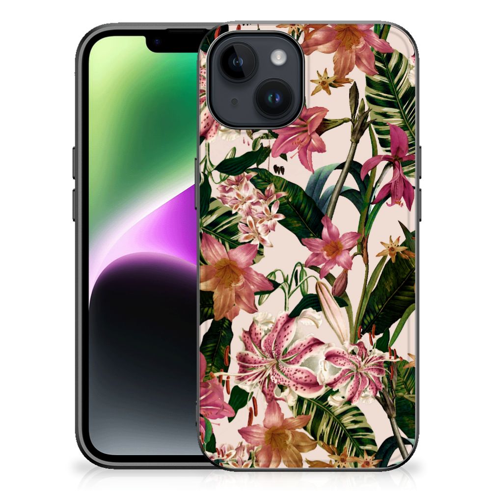 iPhone 15 Bloemen Hoesje Flowers
