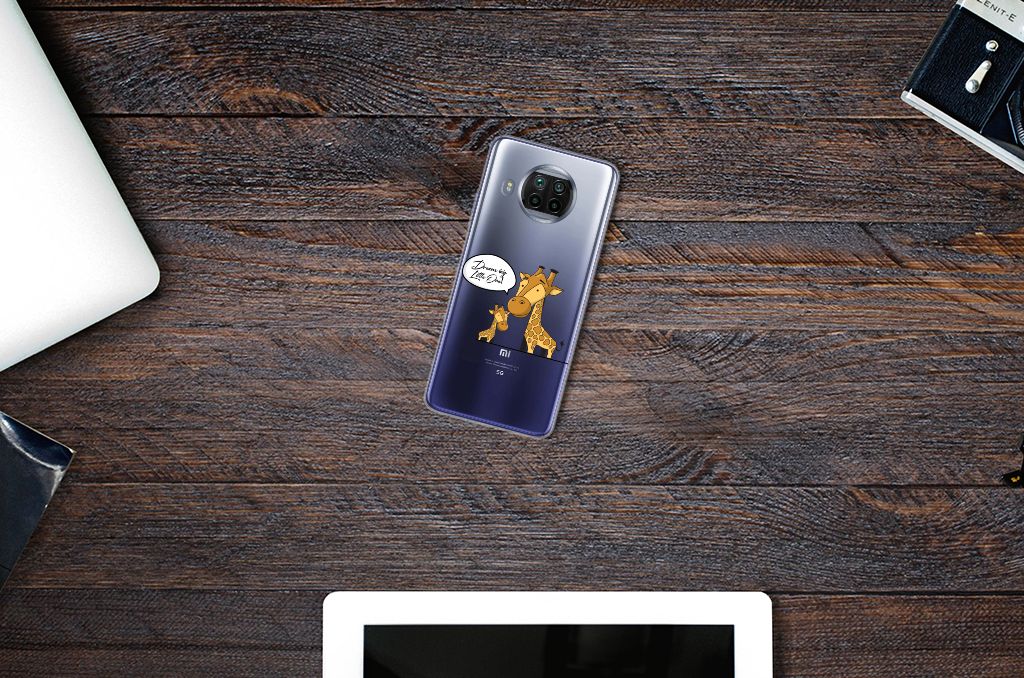 Xiaomi Mi 10T Lite Telefoonhoesje met Naam Giraffe B2C Telecom