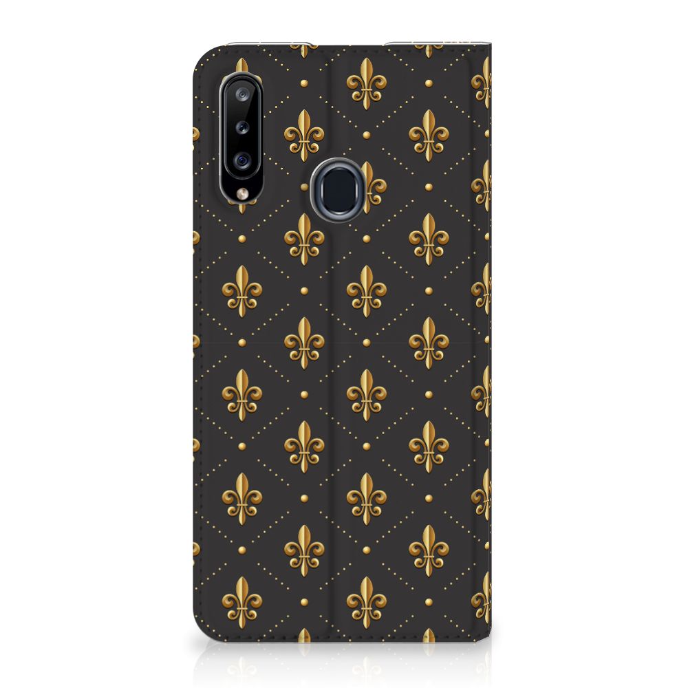 Samsung Galaxy A20s Hoesje met Magneet Franse Lelie - B2C Telecom
