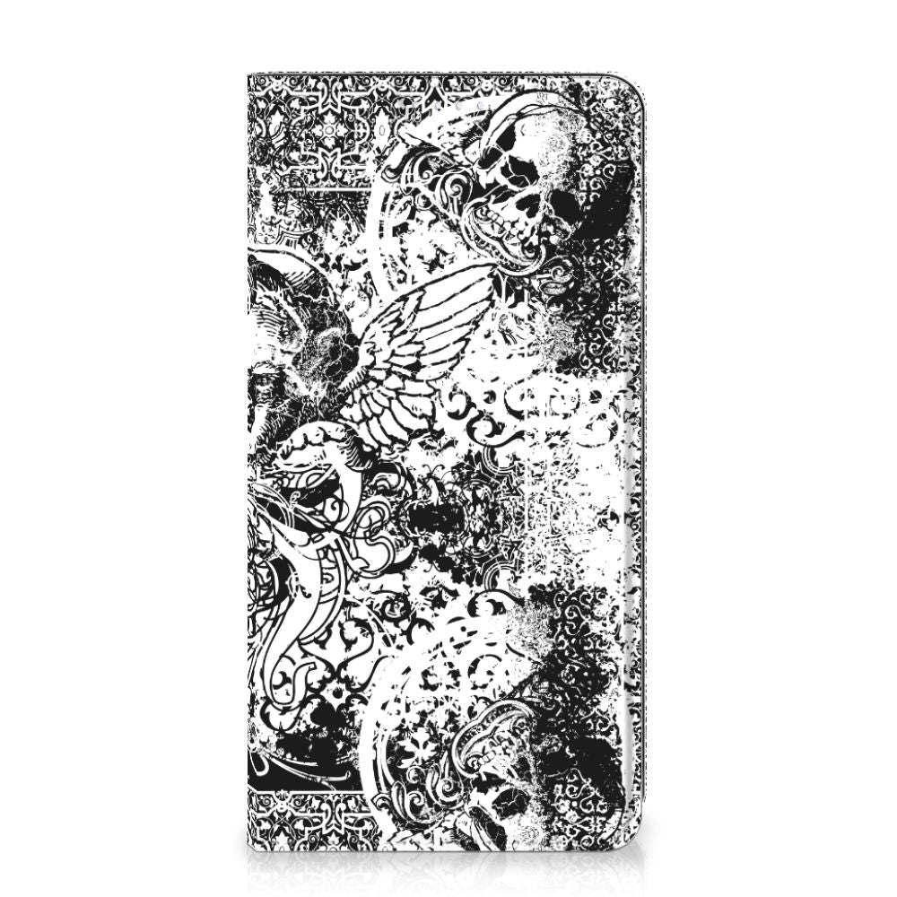 Mobiel BookCase Samsung Galaxy S20 FE Skulls Angel - B2C Telecom