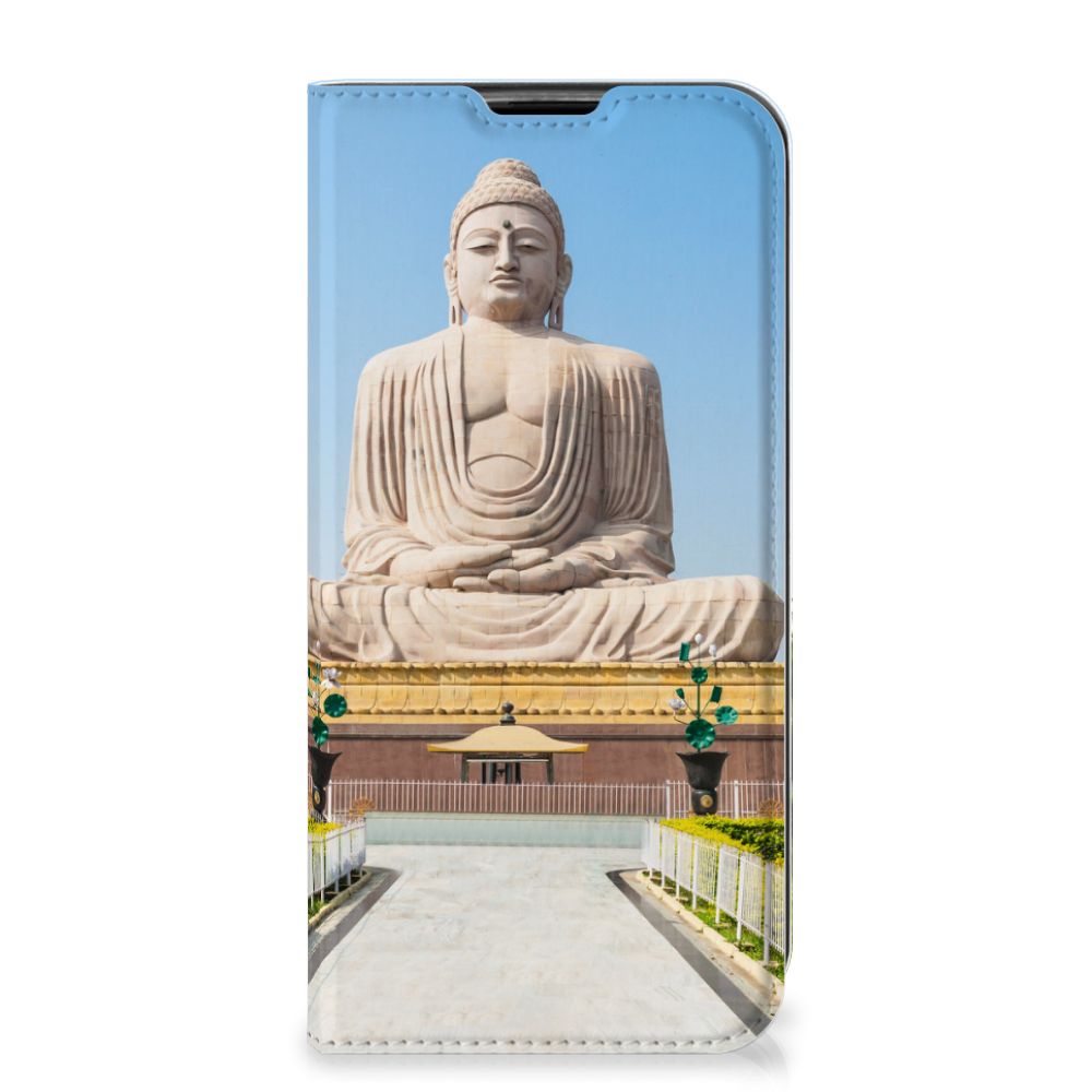Huawei P40 Lite Book Cover Boeddha