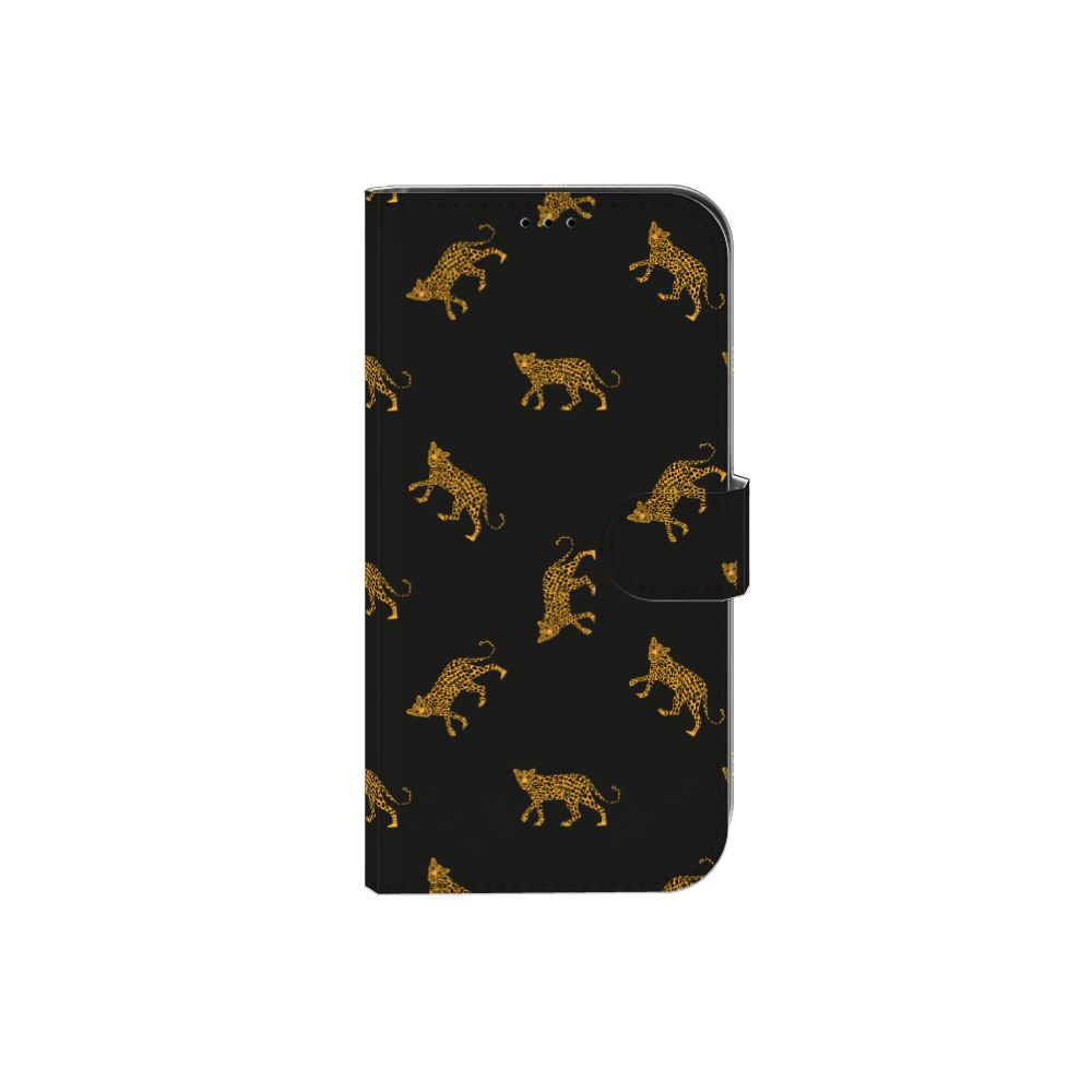 Telefoonhoesje met Pasjes voor iPhone 13 Pro Max Leopards met een stijlvol luipaardprint ontwerp 🐆.