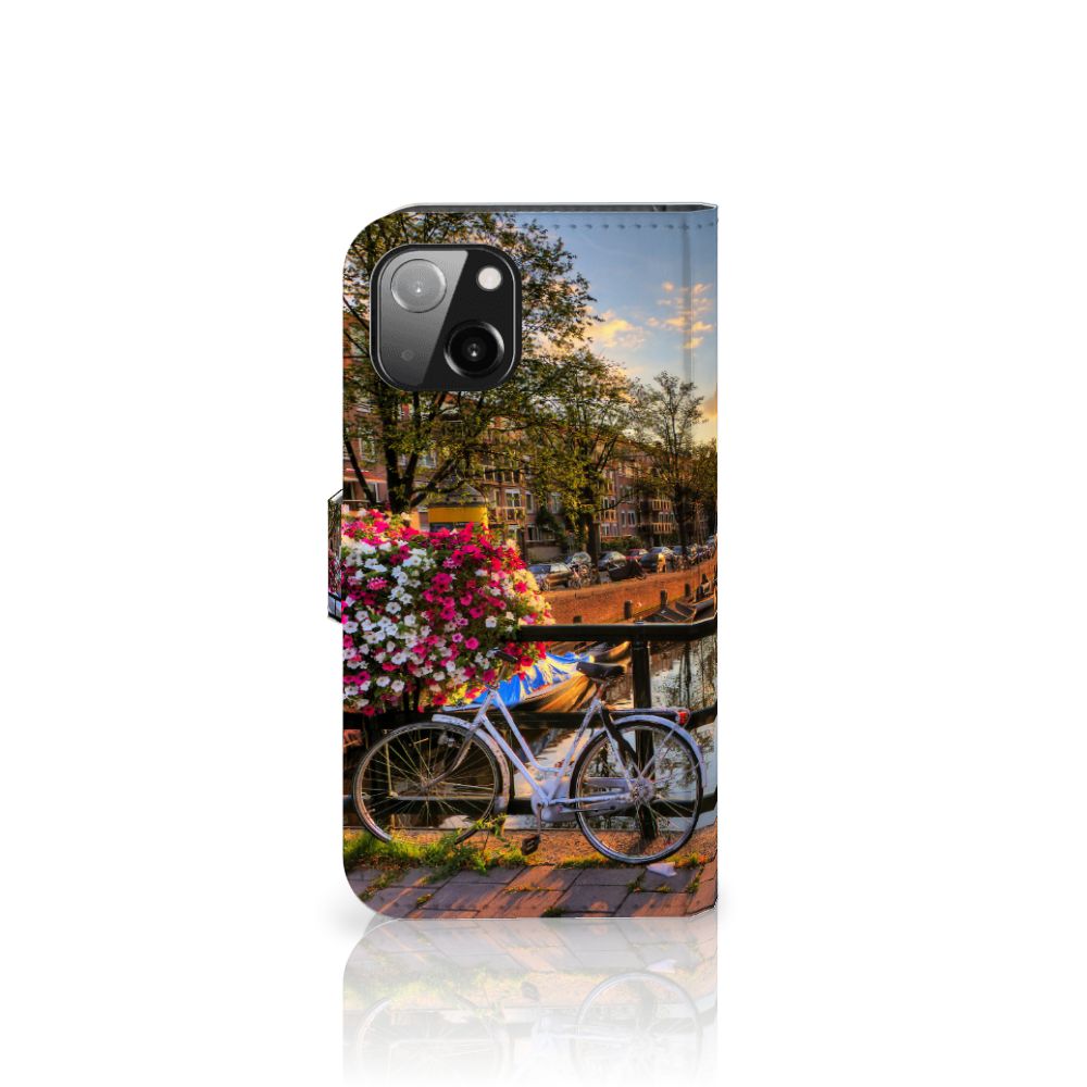 Apple iPhone 13 Flip Cover Amsterdamse Grachten