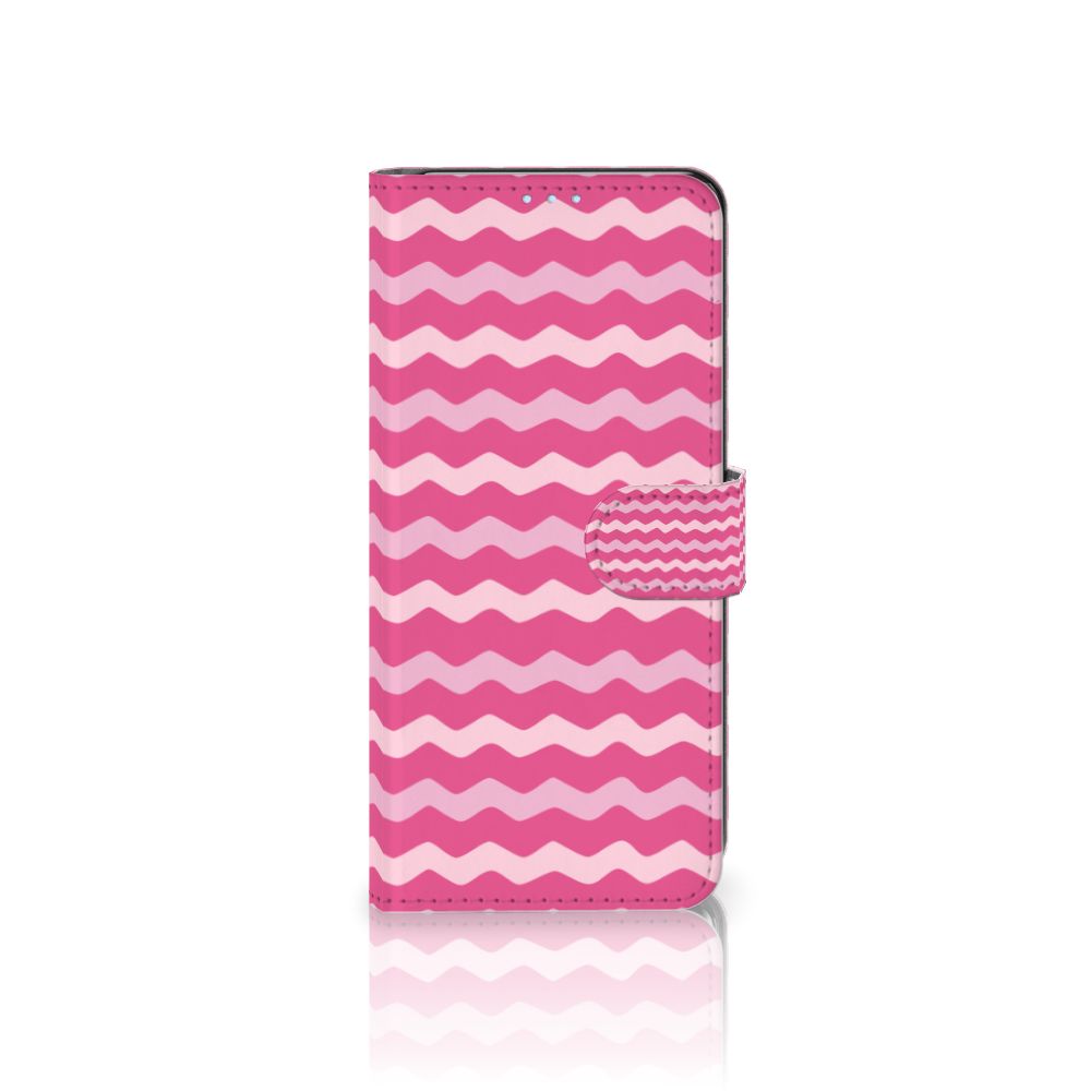 OPPO Reno 4 Pro 5G Telefoon Hoesje Waves Pink