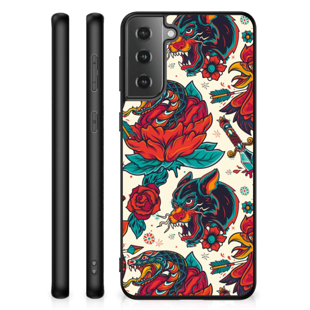 Silicone Back Case voor Samsung Galaxy S21 Plus Old Skool B2C Telecom