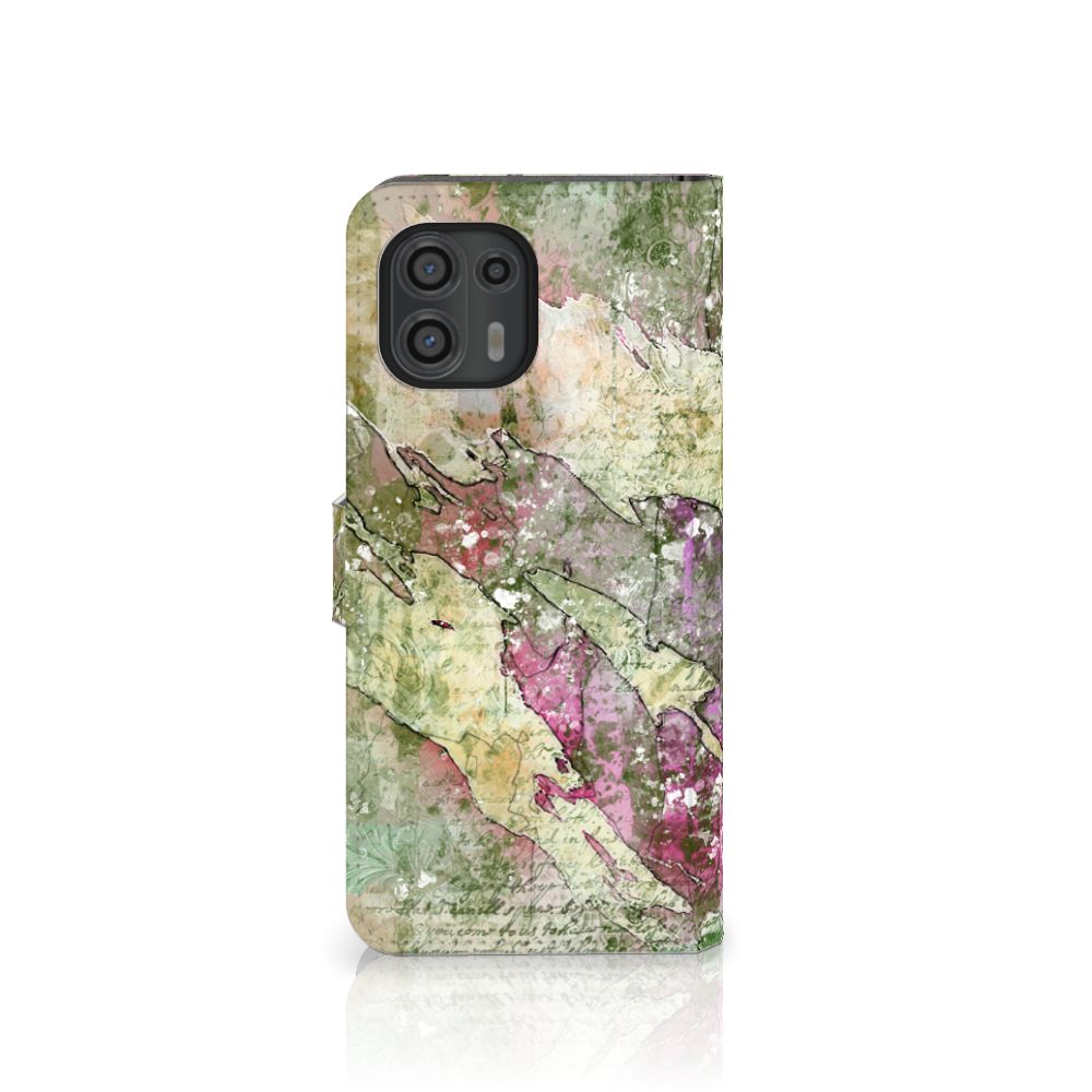 Hoesje Motorola Edge 20 Lite Letter Painting