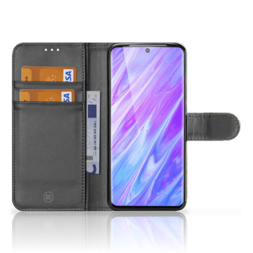 Samsung Galaxy S20 Telefoonhoesje met Pasjes Schaap en Lammetje