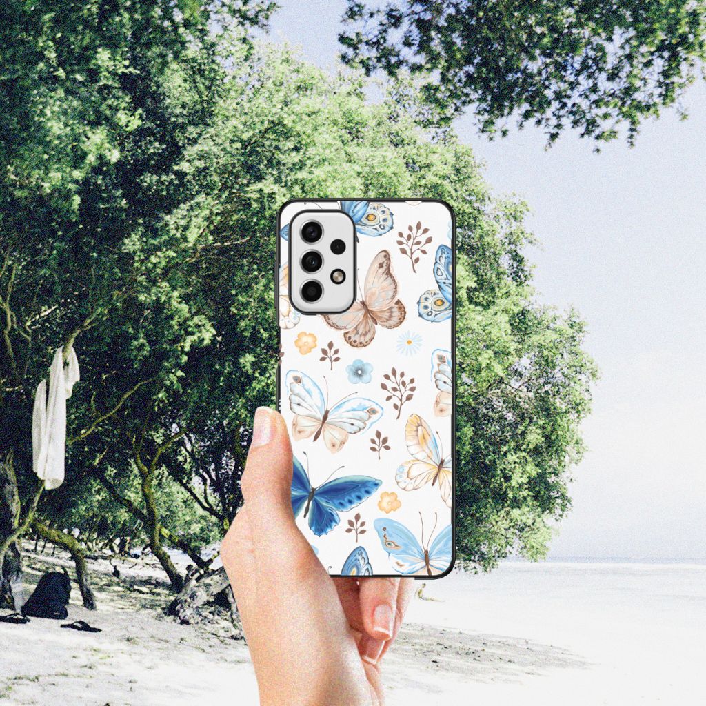 Dierenprint Telefoonhoesje voor Samsung Galaxy A23 Vlinder B2C Telecom