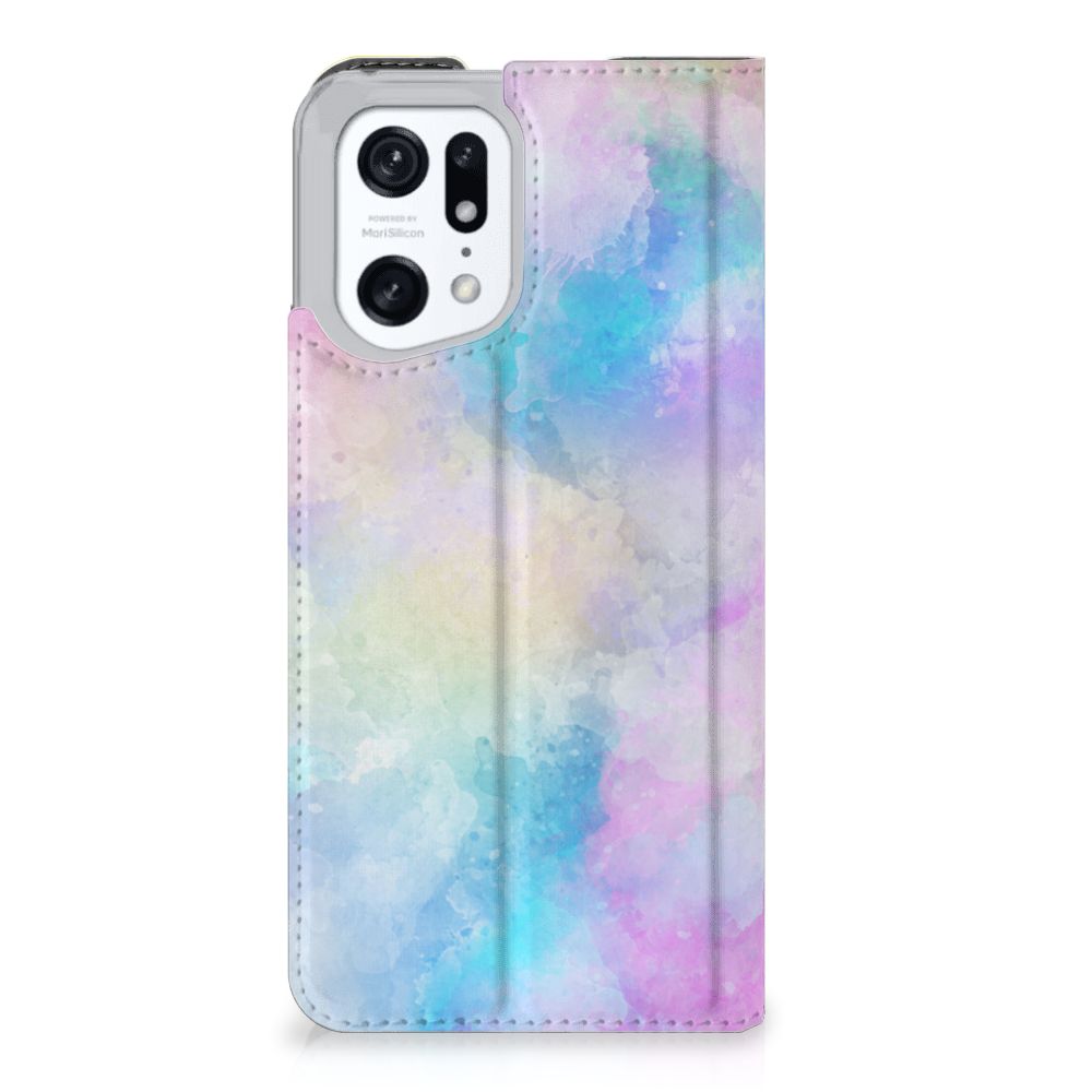 Bookcase OPPO Find X5 Pro Watercolor Light - B2C Telecom