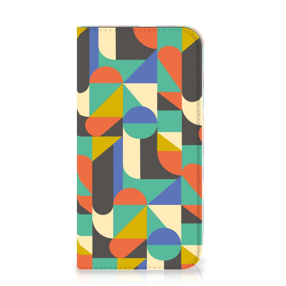 Apple iPhone 11 Pro Hoesje met Magneet Funky Retro